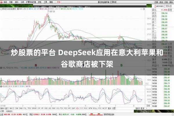 炒股票的平台 DeepSeek应用在意大利苹果和谷歌商店被下架